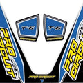 Pro Circuit T-6 Exhaust Decal Light Blue