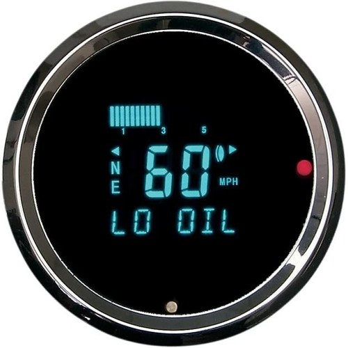 Dakota Digital HLY-3011 Round Performance Speedometer with Indicators