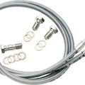 GBrakes 2-Line Brake Line Kit Front Clear for Honda CBR600RR 2003-2004