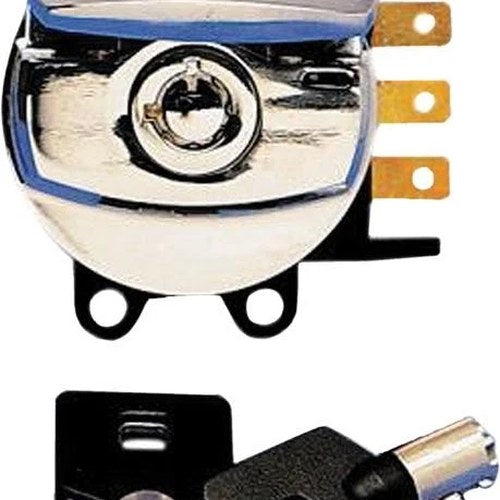 HardDrive Side Hinge Ignition Switch Chrome #370095 Harley Davidson