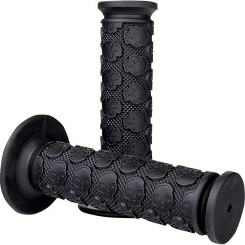 Driven Skully Grips 7/8" Closed End Black
