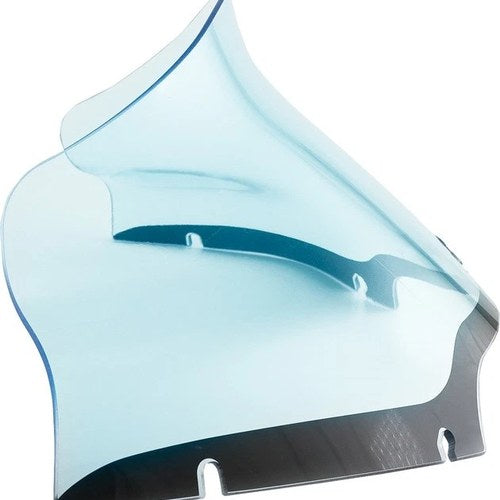 Klock Werks Ice Kolor Flare Windshield 9" Blue Harley Davidson Road Glide