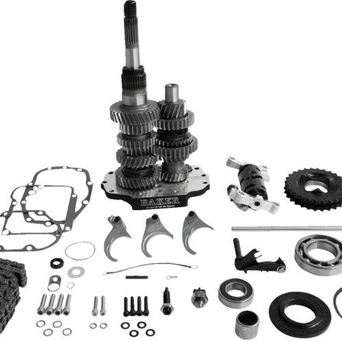 Baker DD6 6-Speed Builders Kit 3.24:1 1st Gear Ratio #DD6-411-03 Harley Davidson