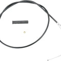 DS Black Vinyl Alternate Length Throttle Cable 45-1/2" Black #211684