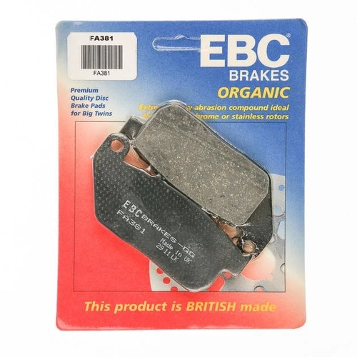 Ebc Organic Brake Pads Front #FA381 Harley Davidson Sportster