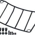 Kuryakyn Multi-Rack Adjustable Trunk Luggage Rack Gloss Black for Honda Goldwing