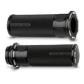 Arlen Ness Slot Track Fusion Grips Black #07-301 Harley Davidson