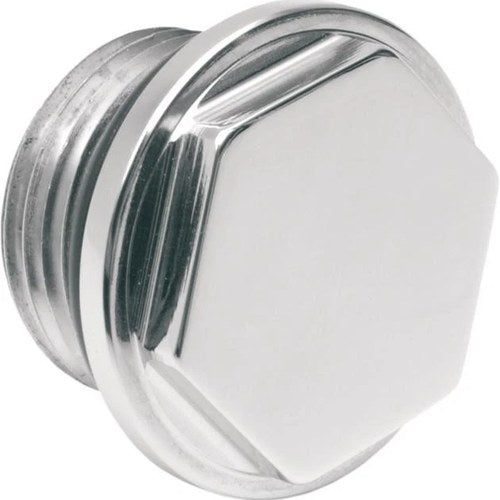 DS Fuel Tank Outlet Plug Chrome