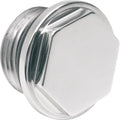 DS Fuel Tank Outlet Plug Chrome