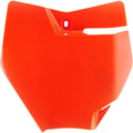 Acerbis Front Number Plate 16 Orange KTM 65 SX 2016-2018