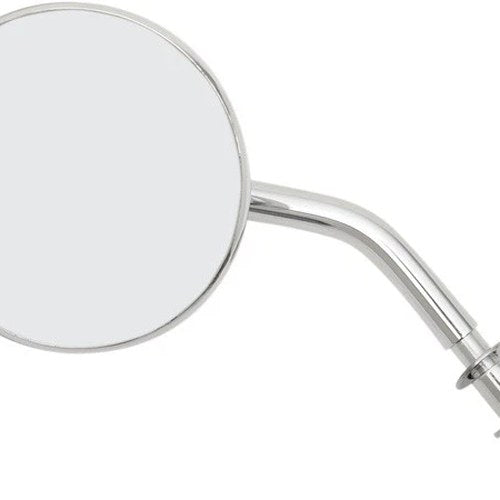 Emgo H-D Style Stamped Mirror 3" Chrome