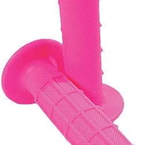 Odi Ruffian Half-Waffle MX Grips Pink #H01RFP
