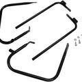 Drag Specialties Saddlebag Support Kit with Guards Black #211974 Harley Davidson