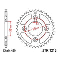 JT Steel Rear Sprocket 420 37T #JTR1213.37 Honda CRF50F/XR50R