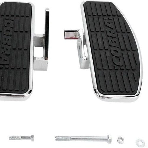 Cobra Driver Floorboards Chrome fits Honda VT1100C Shadow 1100 Spirit 1997-2007