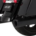 Vance & Hines Eliminator 400 Dual Slip-On Mufflers Black #46714 Harley Davidson