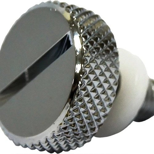 HardDrive Quarter Turn Thumb Seat Screw 1/4"-28 Chrome