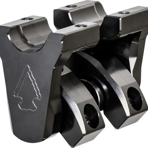 Rox Speed FX Pivot Handlebar Risers 2" Black #4R-P2RIN Indian Scout