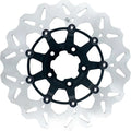 GBrakes Floating Wave Brake Rotor 11.8" Rear Black #GBDU004 Harley Davidson
