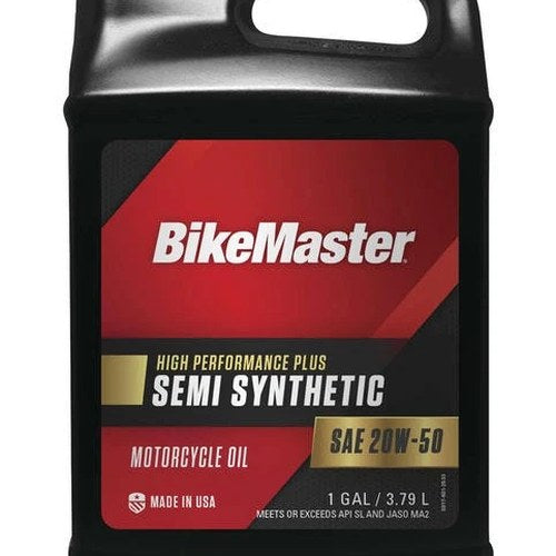 BikeMaster Semi-Synthetic Engine Oil 20W50 1 Gallon