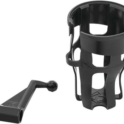 Kuryakyn Reflex Drink Holder Passenger Black #6491 for Honda Goldwing