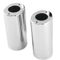 Biker's Choice Fork Tube Covers Chrome Standard #302603 Harley Davidson
