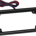 Letric Lighting Perfect Plate Flat LED License Frame Matte Black #LLC-PPL-M7