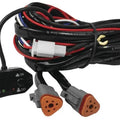 Dragonfire High Intensity Dual Row Driving Light Harness