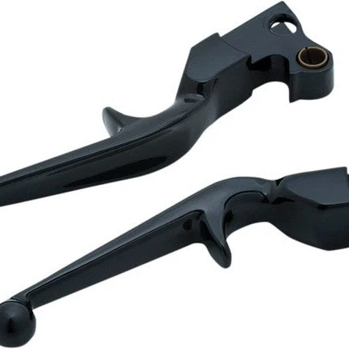 Kuryakyn Trigger Lever Set Black #1845 Harley Davidson