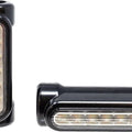 Letric Lighting Engine Guard Mount LED Lights for 1.25" Frames Black White/Amber