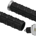 Kuryakyn Universal Dillinger Grips 7/8" Silver