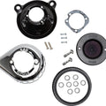 S&S Stealth Air Stinger Teardrop Air Cleaner Kit Chrome 170-0725A