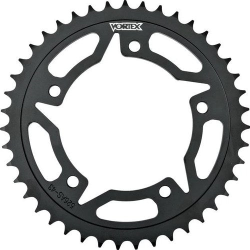 Vortex Steel Rear Sprocket 38T Black for Honda CBR250R 2011-2013