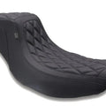 Mustang Squareback Seat Double Diamond Stitch #78807 Harley Davidson