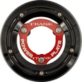 Trask Derby Cover/Power Plate Kit Black/Red Harley Davidson Softail