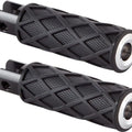 Arlen Ness Knurled Diamond Driver Footpegs Chrome Harley Davidson Softail
