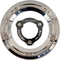 Trask Derby Cover/Power Plate Kit Chrome/Black #TM-0051-CH-BK Harley Davidson