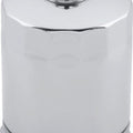 Twin Power Oil Filter With Nut Chrome #609986 Harley Davidson