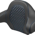 Saddlemen DS King TourPak Backrest Pad Blue Stitch #814-07-15501 Harley Davidson