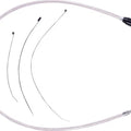 Magnum Polished Stainless Clutch Cable 39" #523804HE Harley Davidson