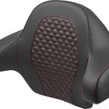 Saddlemen DS King TourPak Backrest Pad Red Stitch #814-07-15504 Harley Davidson