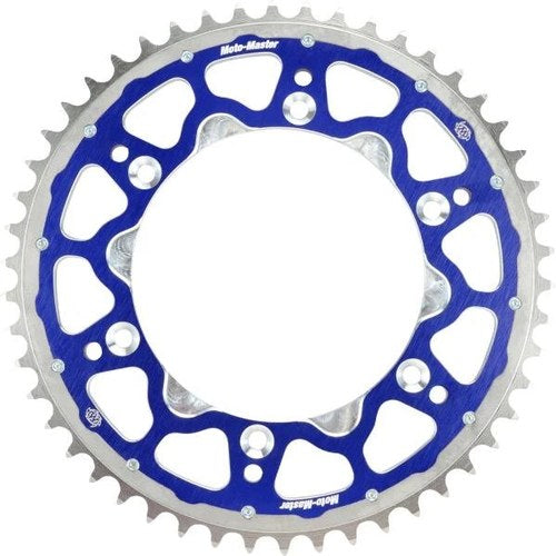 Moto-Master 520 Fusion Series Dual Ring Rear Sprocket 52T Blue #62.019.34.52 TM