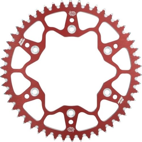 Moto-Master 420 7075 Series Aluminum Rear Sprocket 55T Red #62.003.23.55