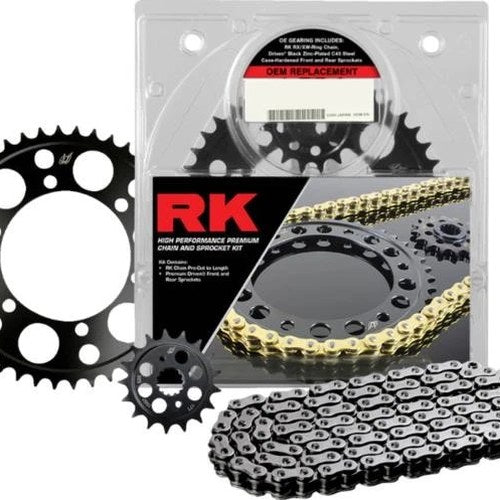 RK 520 Replacement Chain & Sprocket Kit Black/Natural Triumph Speed 400 2024