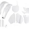UFO Complete Plastics Kit White for Yamaha YZ250 2-Stroke/YZ125 2000-2001