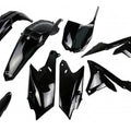 UFO Complete Plastics Kit Black #YAKIT318F-001 for Yamaha YZ250F 4-Stroke/YZ450F