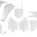 UFO Complete Plastics Kit White for Yamaha YZ450F/YZ250F 4-Stroke 2003-2004