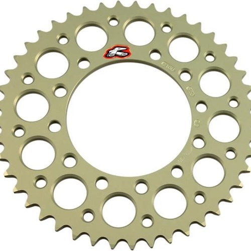 Renthal 525 Ultralight Hard Anodized Aluminum Rear Sprocket 43T #210U-525-43P-HA