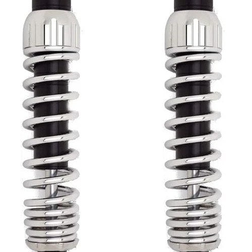 Progressive Suspension 444 Series Shocks 11.5" Chrome #444-4059C Harley Davidson