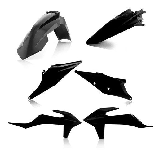 Acerbis Plastics Kit Black #2791560001 KTM 500 EXC-F/350 EXC-F